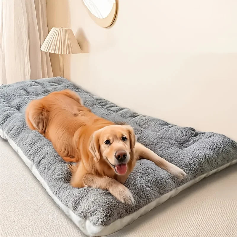 Hunde-Haustierbetten, extra großes Plüsch-Hundebett, Sofa, verdicktes, superweiches Polyester, Haustiermatte, Hundekiste, Matte, Bett für Hundebetten ﻿ Hundetraum.store