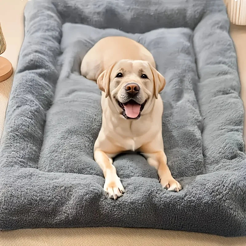 Hunde-Haustierbetten, extra großes Plüsch-Hundebett, Sofa, verdicktes, superweiches Polyester, Haustiermatte, Hundekiste, Matte, Bett für Hundebetten ﻿ Hundetraum.store