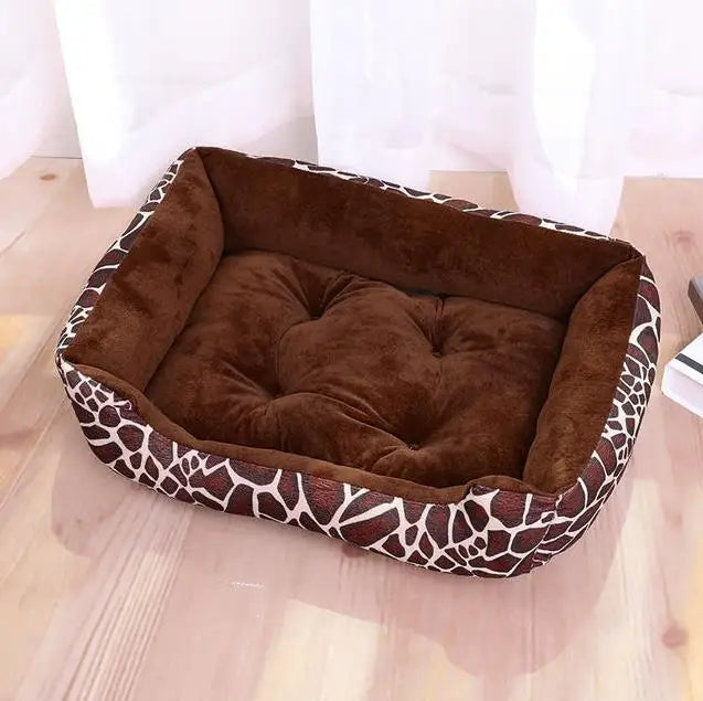 Hot Sale Teddy Cartoon Pet Soft Dog Bed House Winter Warming Large Dog House Warm Cat Nest Pet Bed Dog Mattress Pet Supplies Hundetraum.store