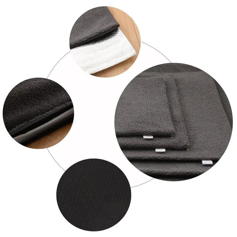 Selbsterhitzende weiche Haustiermatte Lamm Kaschmir Fleece Hunde Katzen Pad Winter Warm Hundeschlafbett Abnehmbare Welpen Kätzchen Matten Decke Hundetraum.store